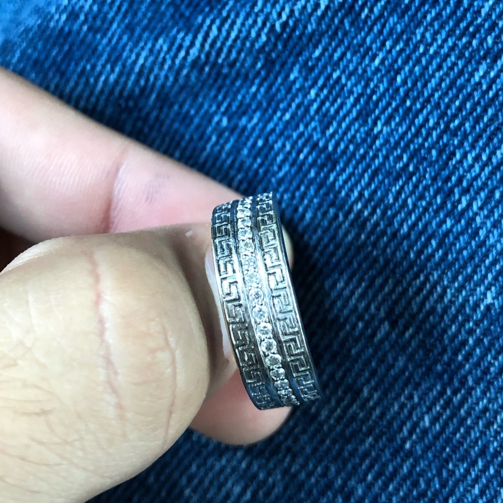 Diamond Versace ring